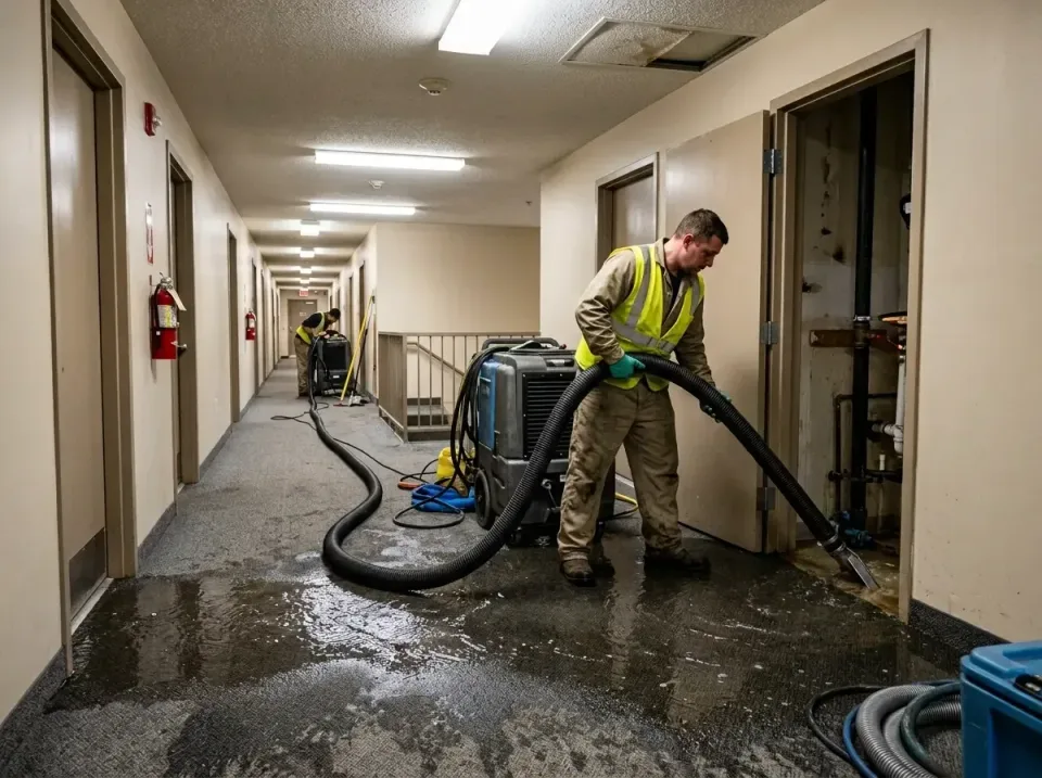 multi-unit-apartment-hallway-f-005 — frequently asked questions, Emergency Burst Pipe Water Extraction & Removal in Agua Fri…